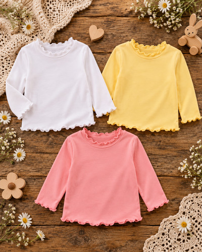 Mädchen langarmshirt - mädchen, langarmshirt-3