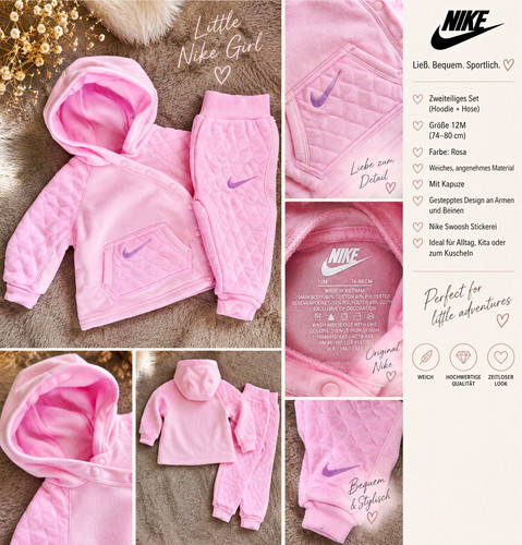 Nike baby mädchen - mädchen, 2-tlg