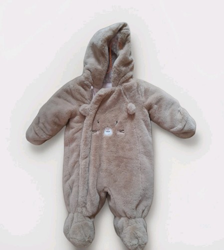 Plüschiger baby winteranzug - plüschiger,