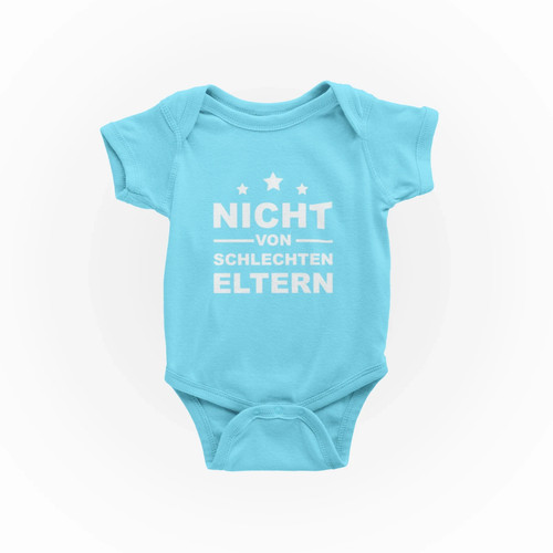 Baby body kurzarm mit spruch - body,