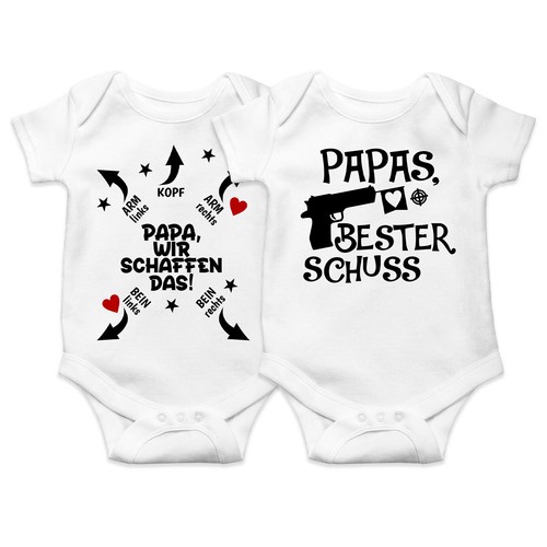 Baby bodies mit - mit, papa