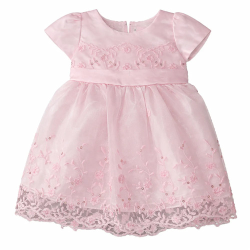 Baby festkleid mädchen rosa - baby,