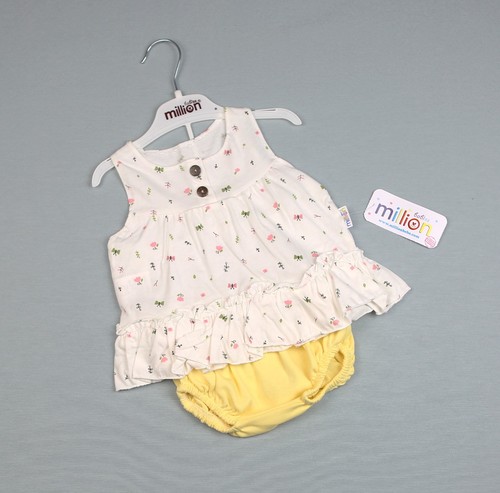 Baby sommer kleid mit höschen - mit,