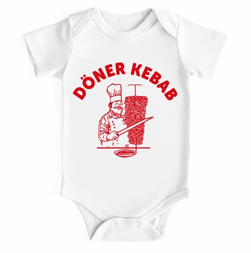 Baby body lustig - mit, döner