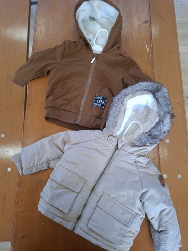 2er set baby anorak jacken - set,
