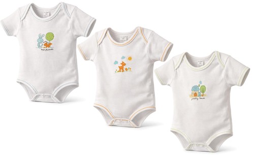 Baby kurzarm body 3er pack - baby, 3er-pack