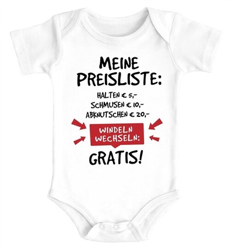 Baby body mit - baby, spruch