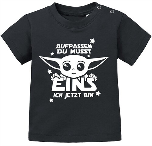 Baby shirt yoda parodie - baby,