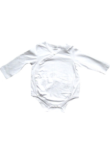 Baby body wickelbody weiß - body,